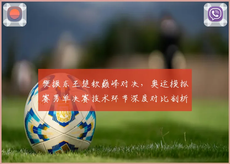 樊振东王楚钦巅峰对决，奥运模拟赛男单决赛技术环节深度对比剖析