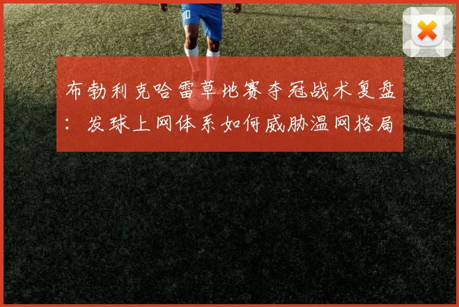 布勃利克哈雷草地赛夺冠战术复盘：发球上网体系如何威胁温网格局